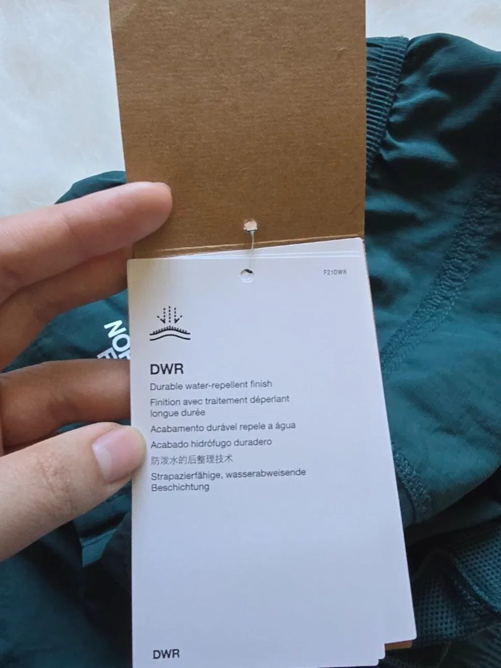 The North Face Teal Green Nylon Shorts size S